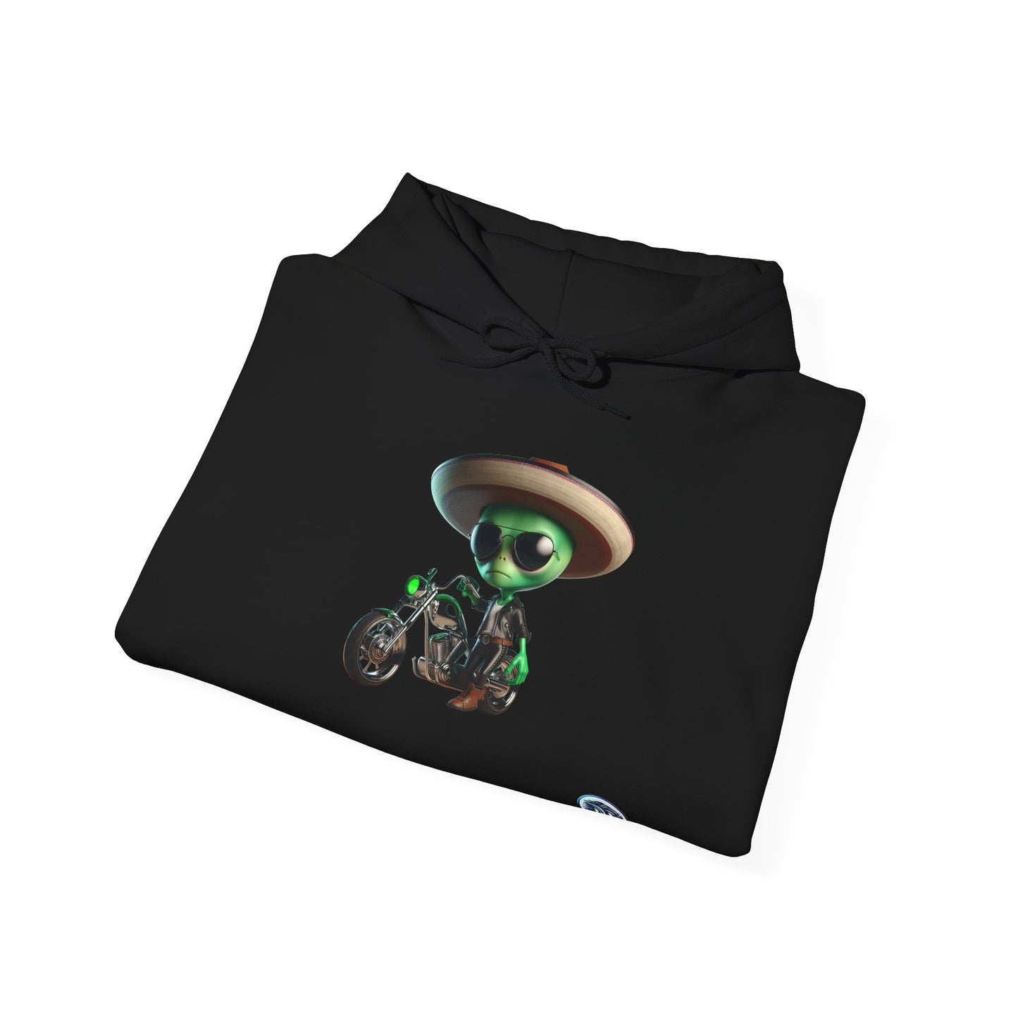 Alien Biker Cool Hoodie