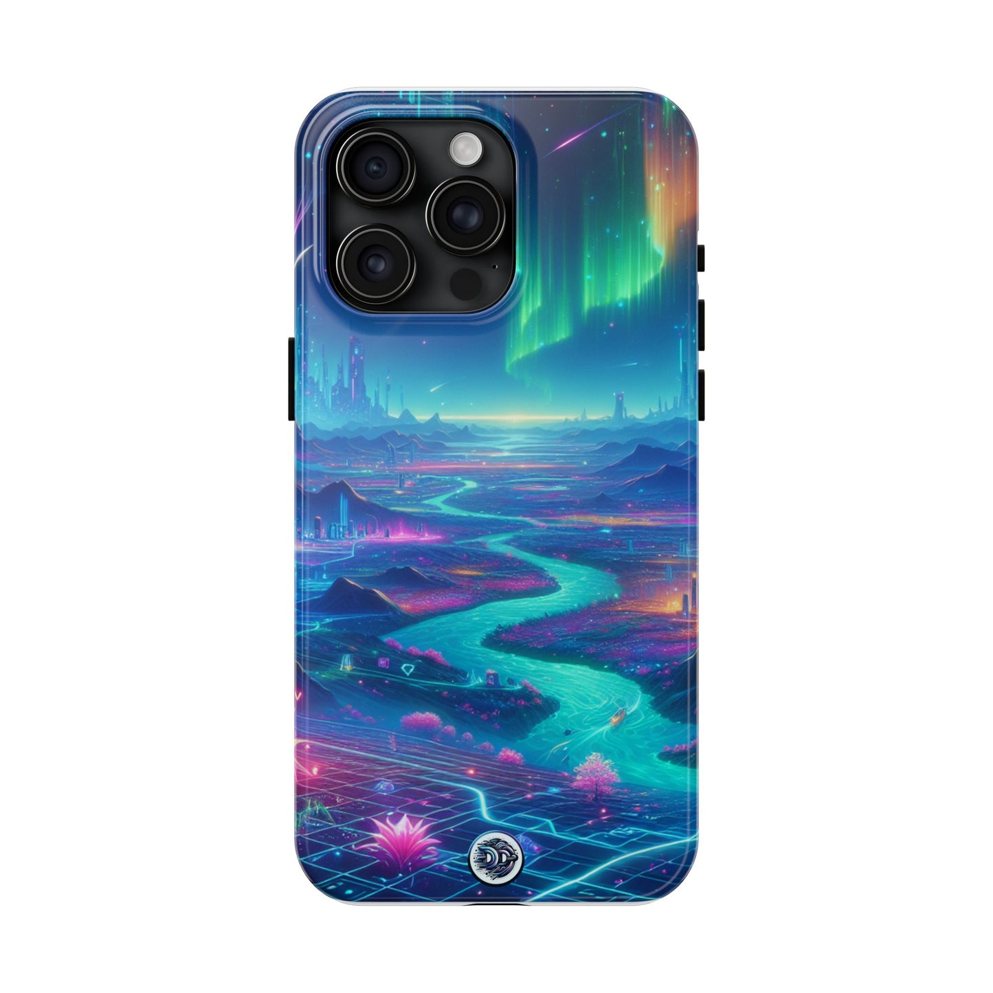 Neon Cybercity Phone Case