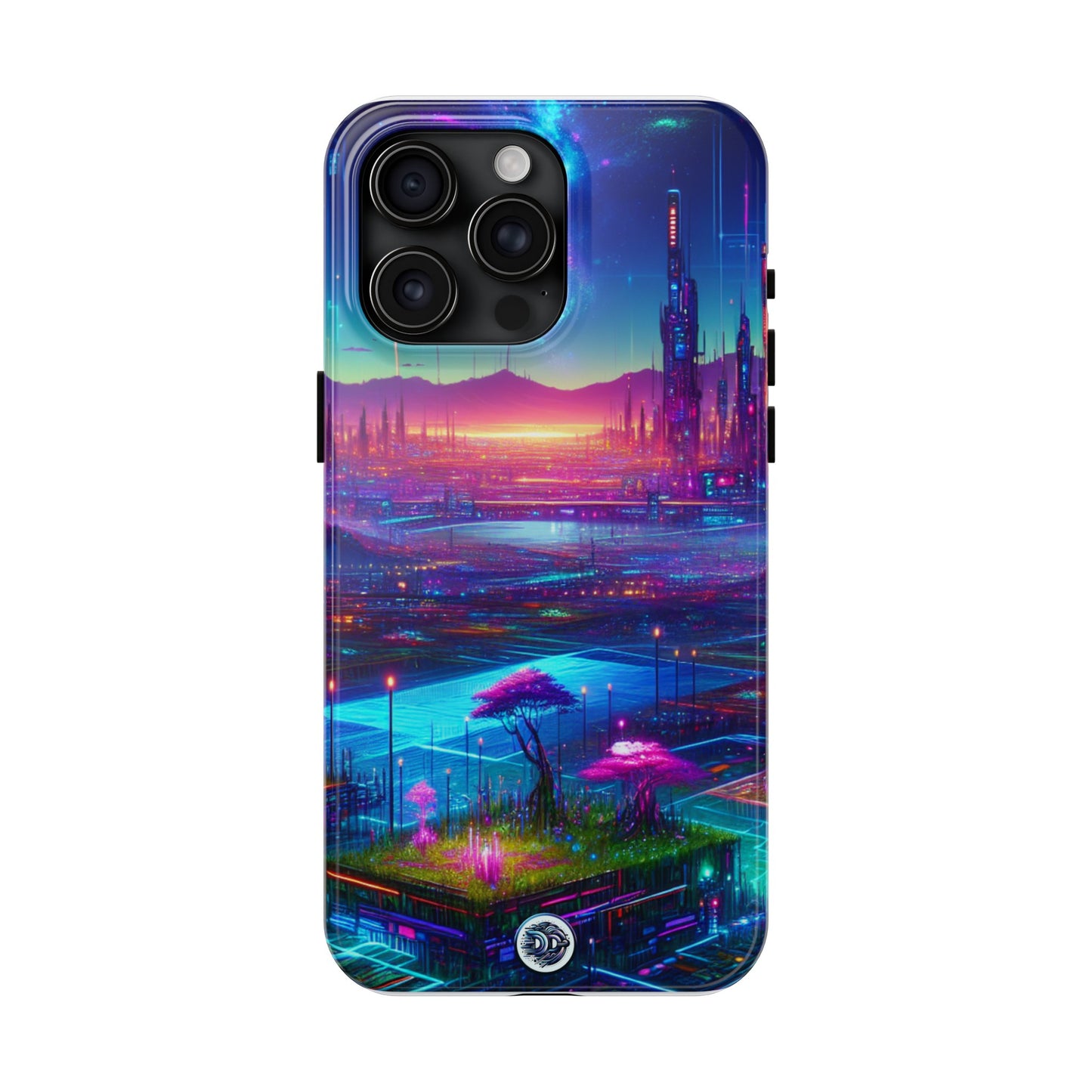 Cybercity Glow Protective Phone Case