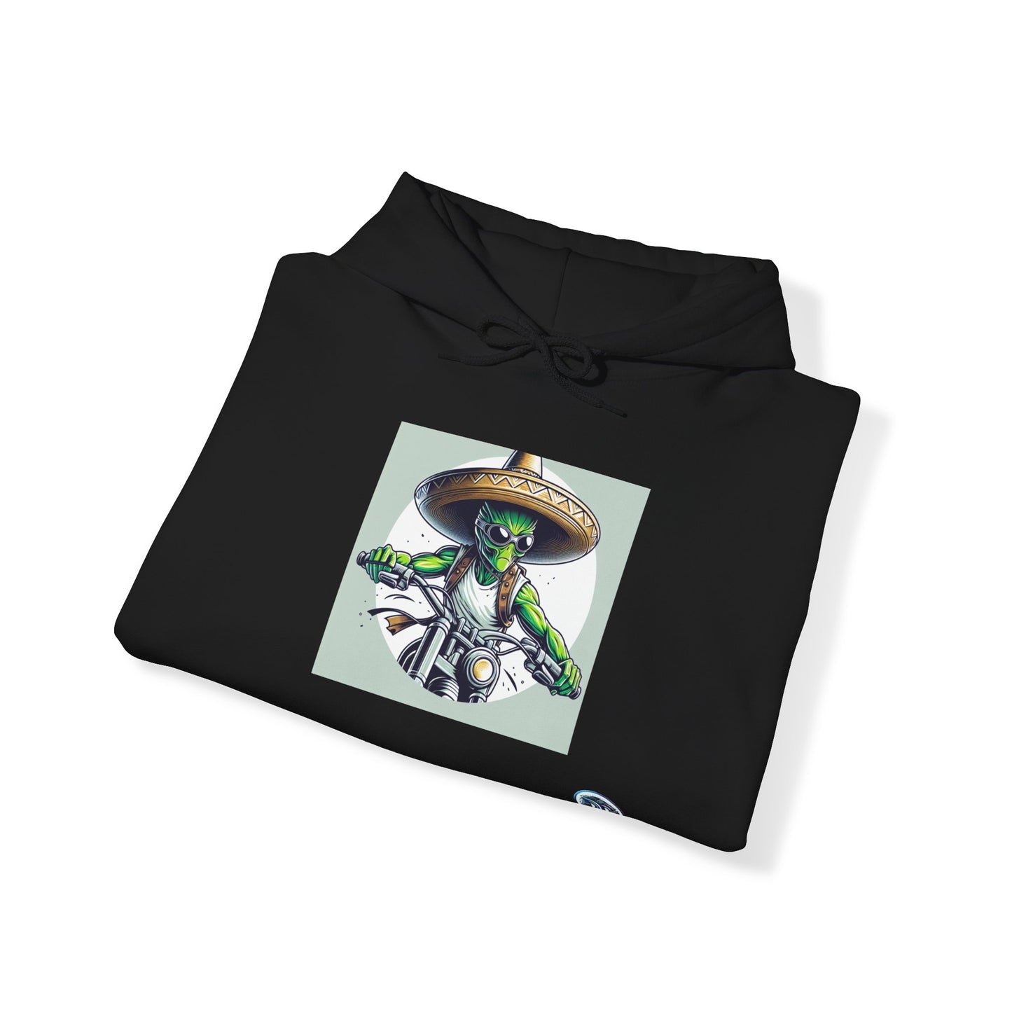 Alien Rider Sombrero Hoodie
