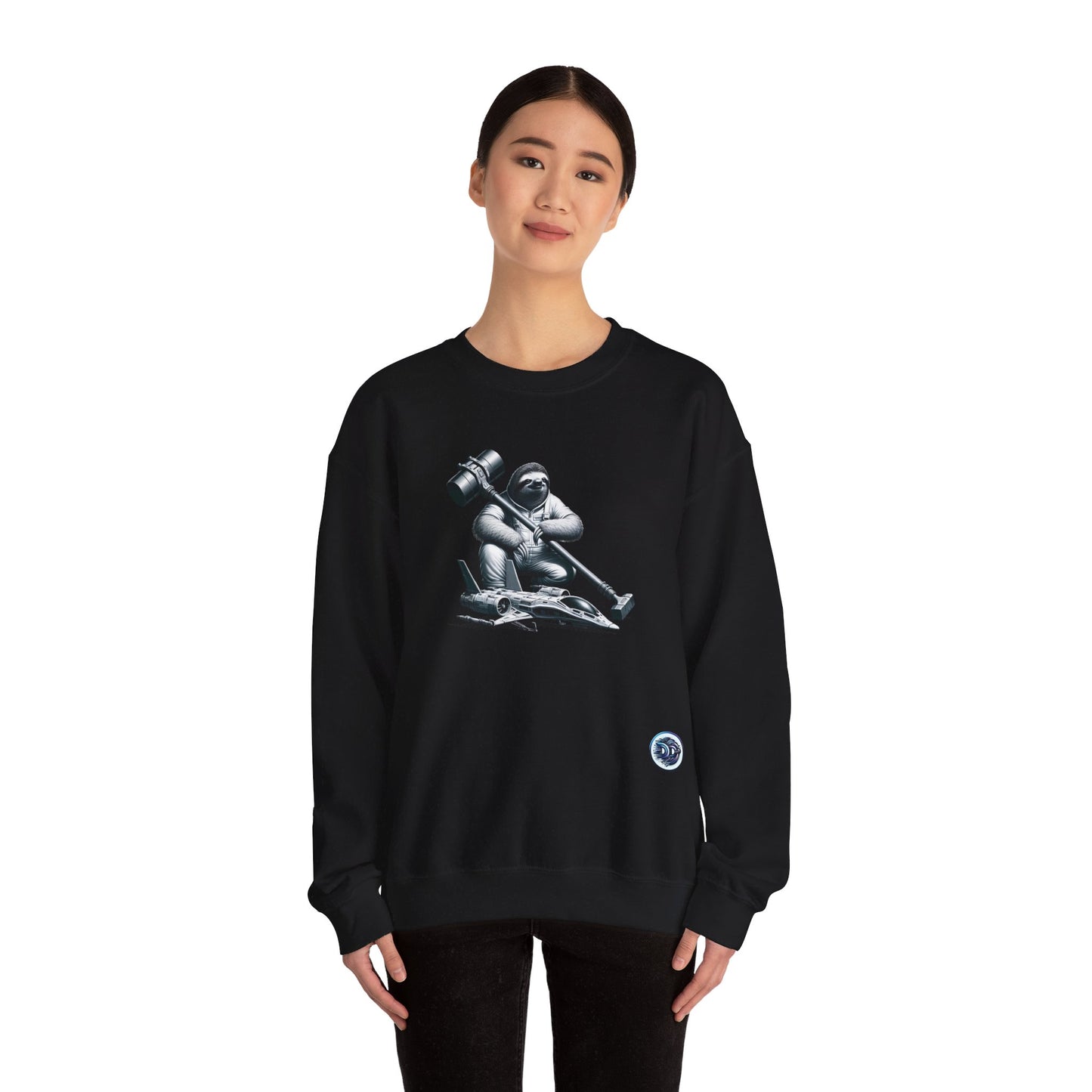Sloth Astronaut Crewneck