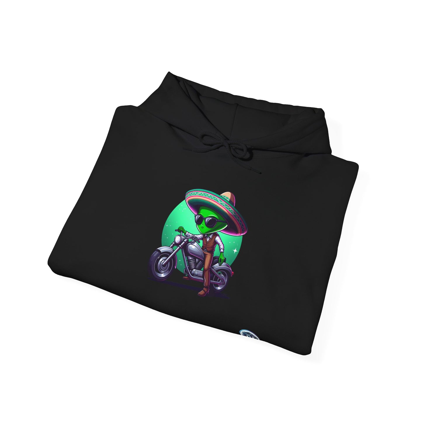 Alien Rider Graphic Hoodie