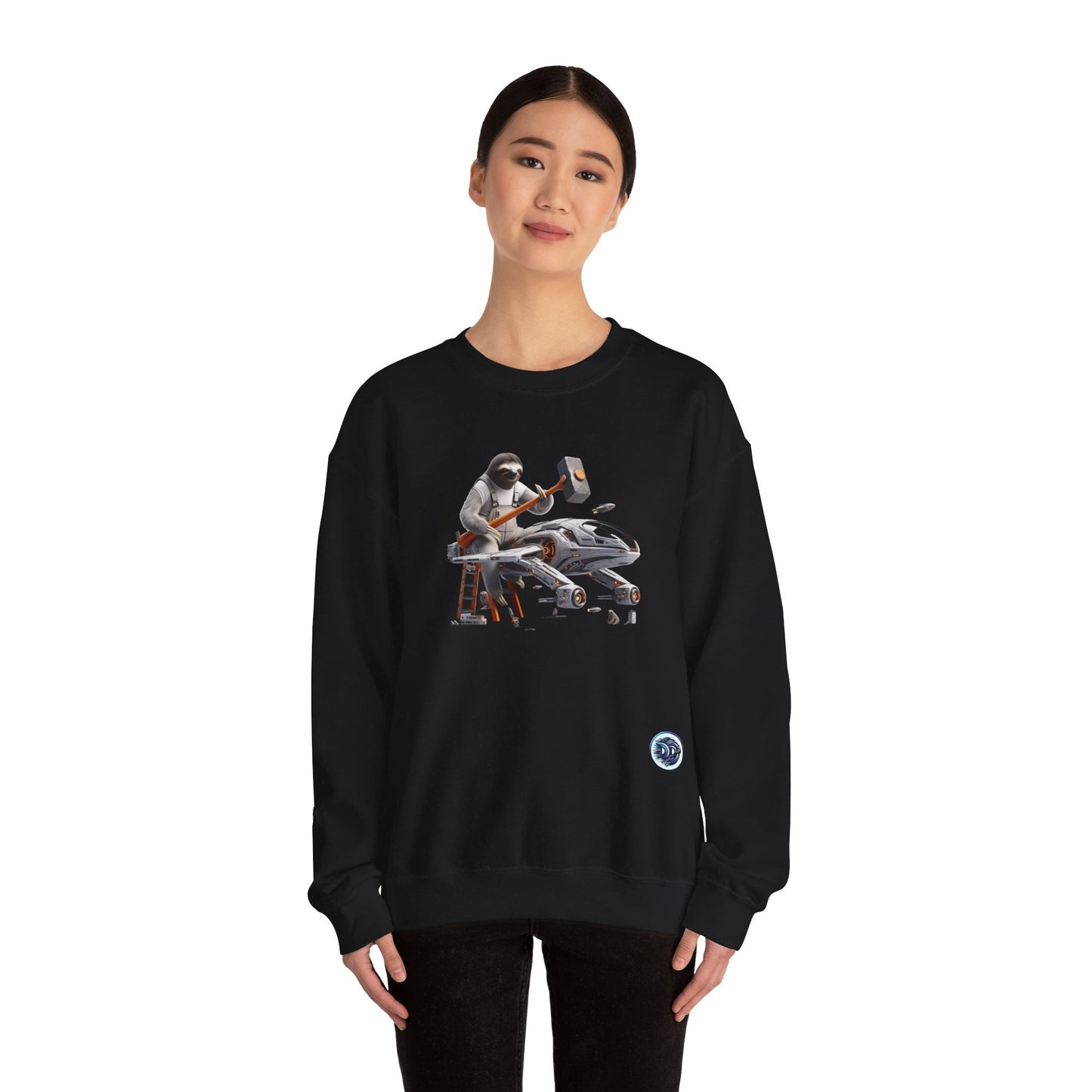 Sloth Mechanic Crewneck