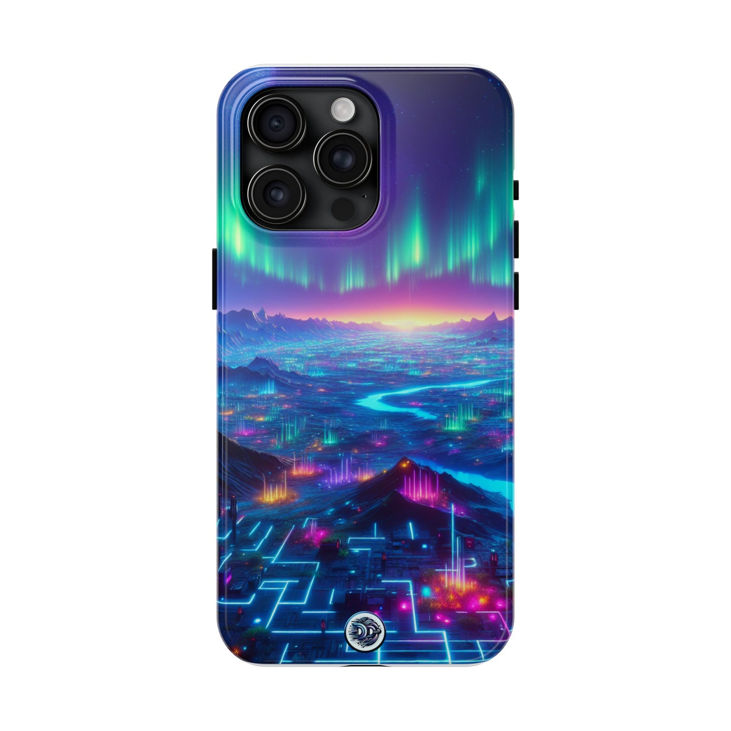 Aurora Cyber City Phone Case