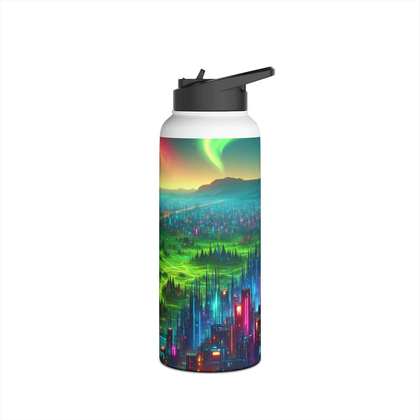 Aurora Futuristic Flask