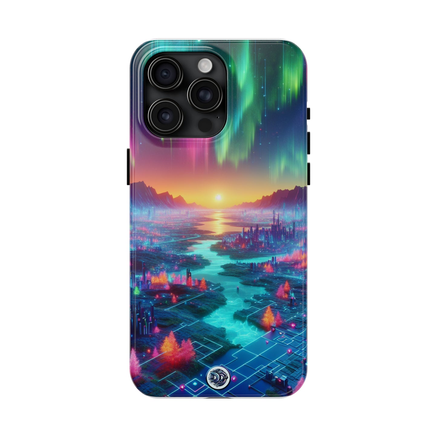 Aurora Cybercity Sunrise Phone Case