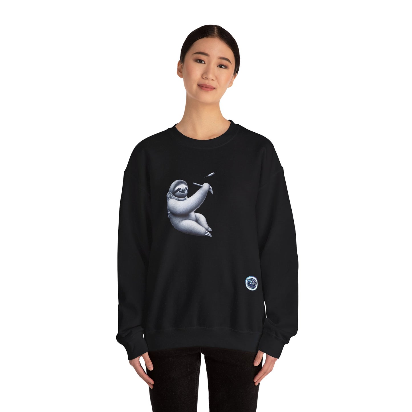 Sloth Astronaut Fantasy Crewneck