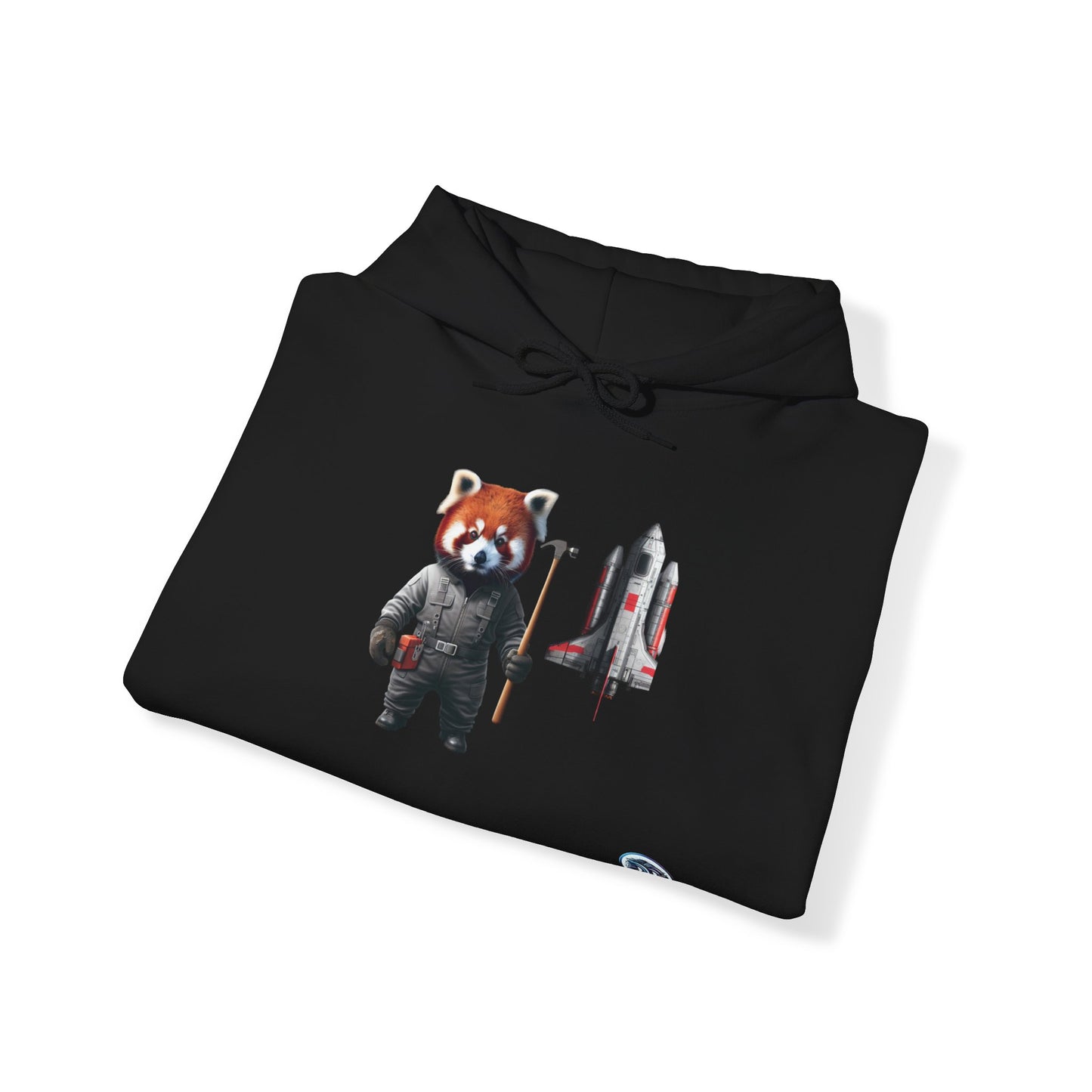 Red Panda Astronaut Hoodie