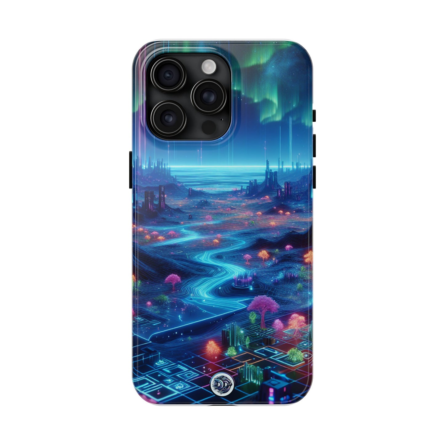 Cyber Aurora Fantasy Phone Case