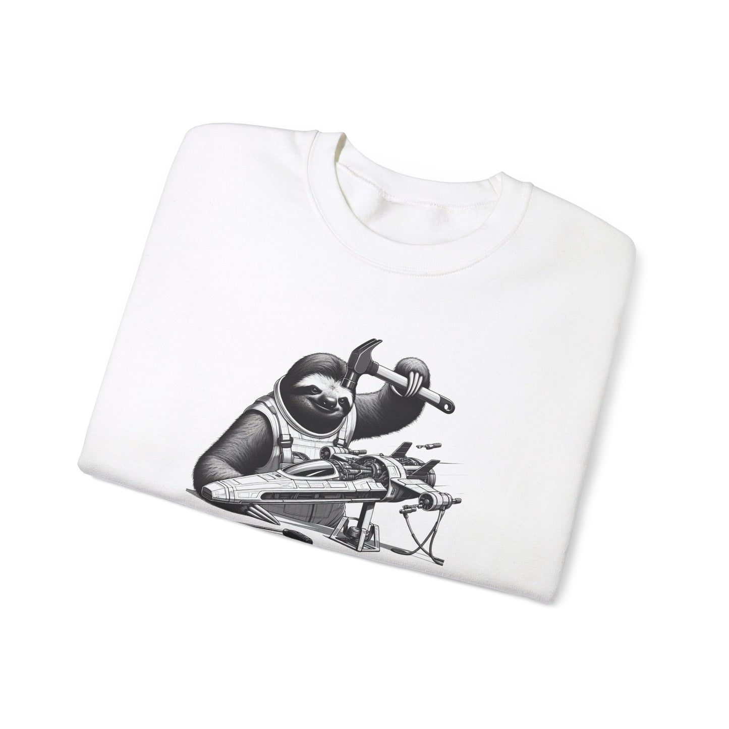 Space Engineer Sloth Crewneck