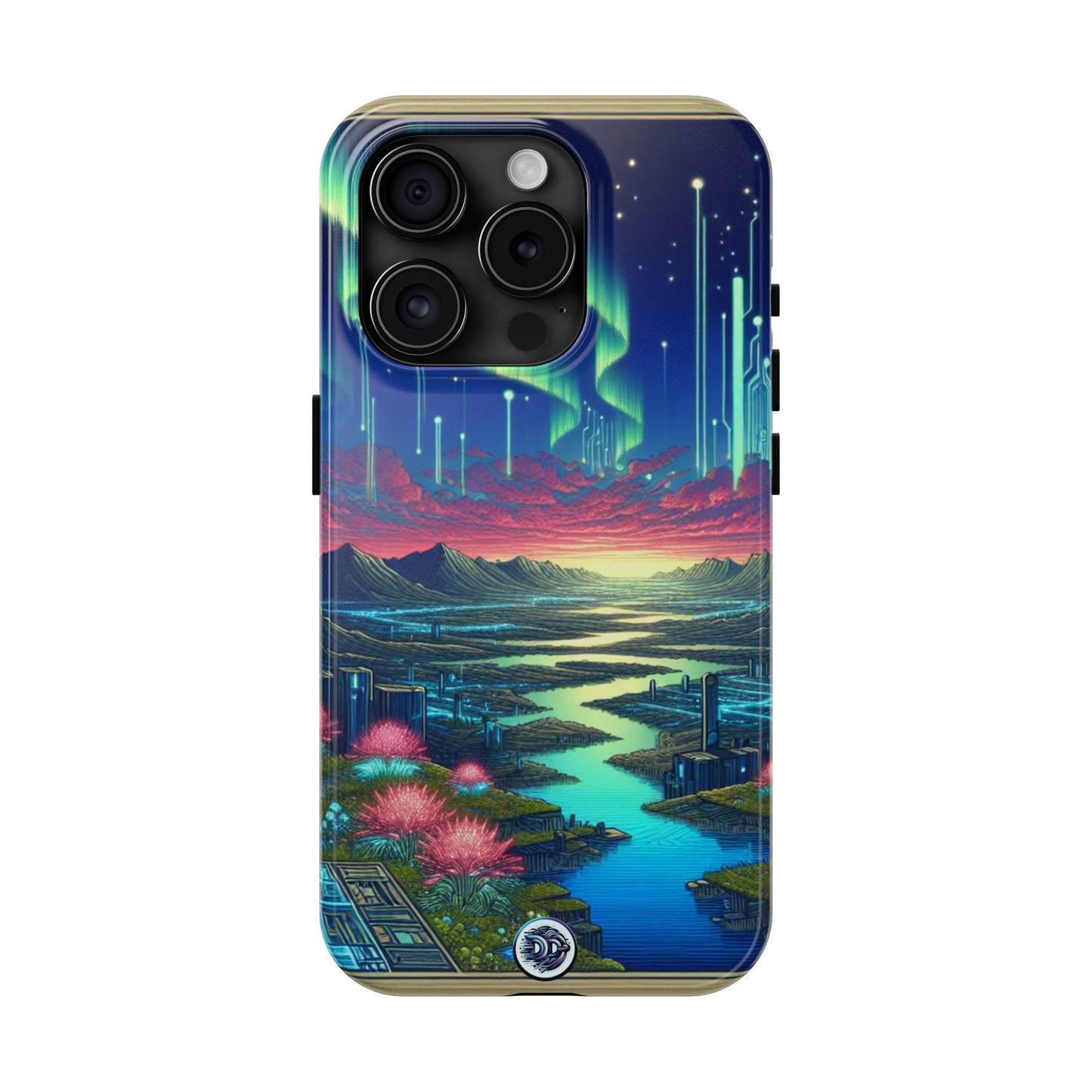 Aurora Cybercity Phone Case