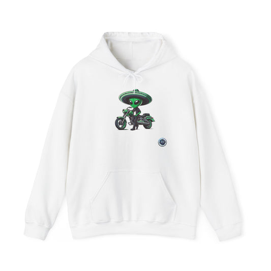 Alien Biker Hoodie