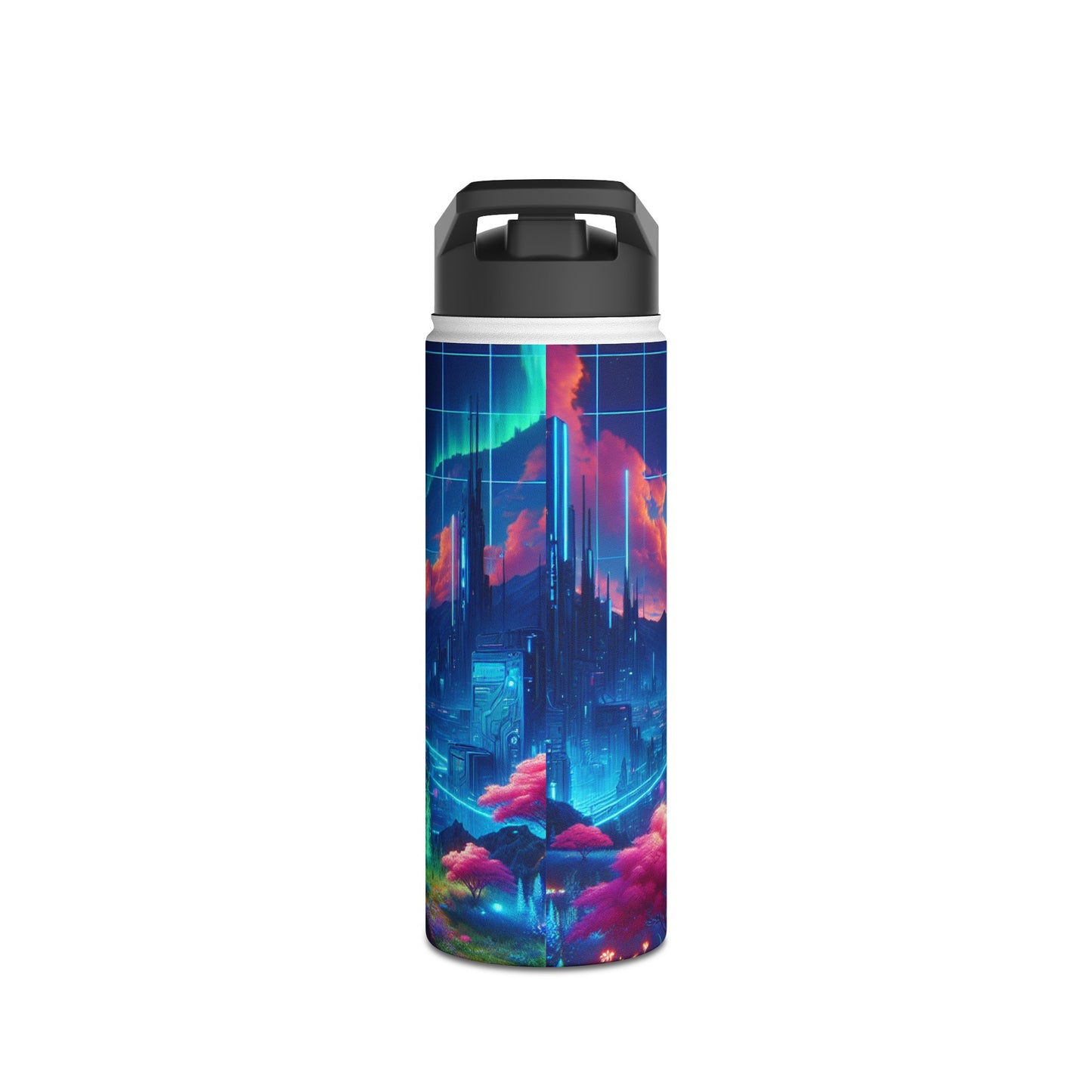Aurora Futuristic Flask