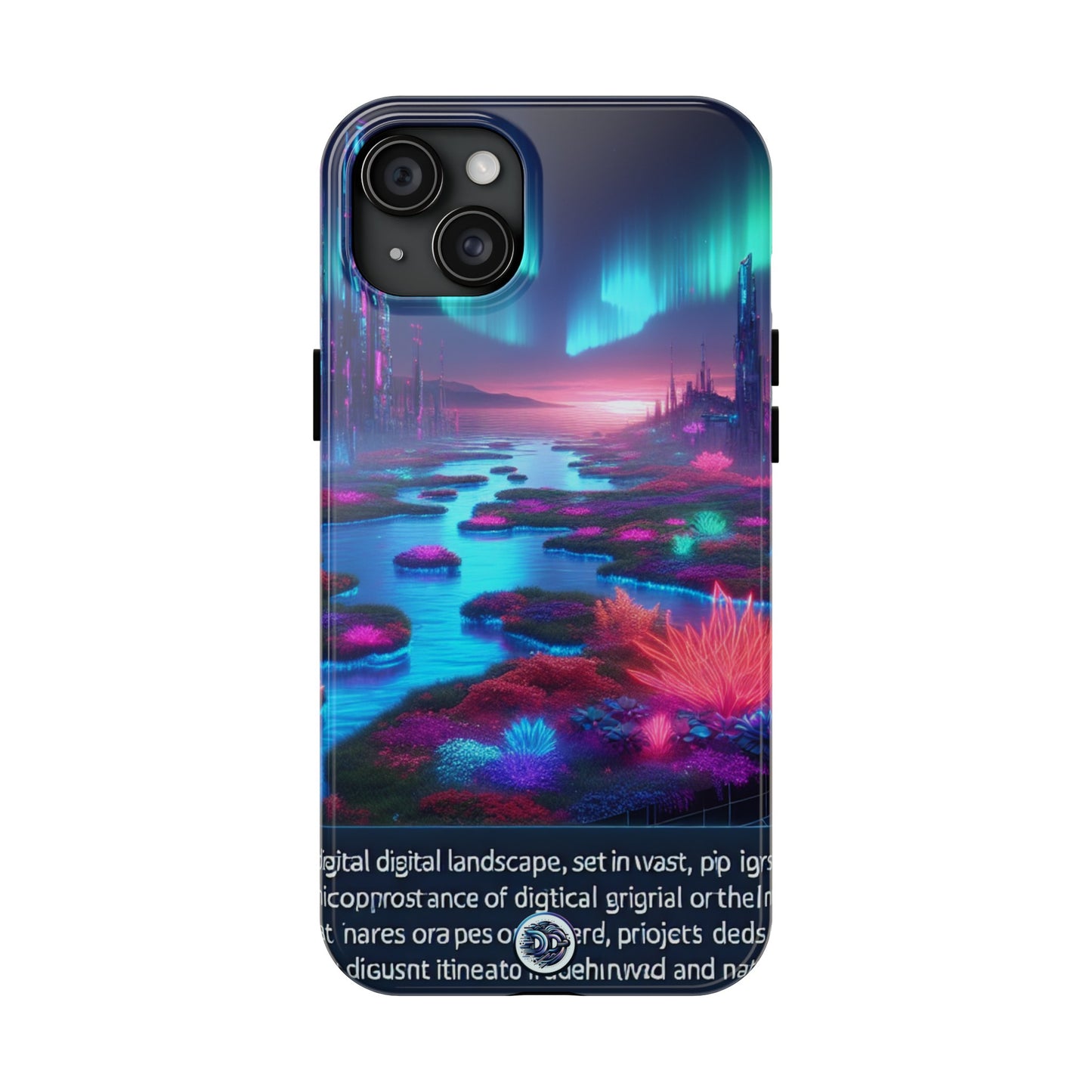 Cyberpunk Aurora Scenic Phone Case