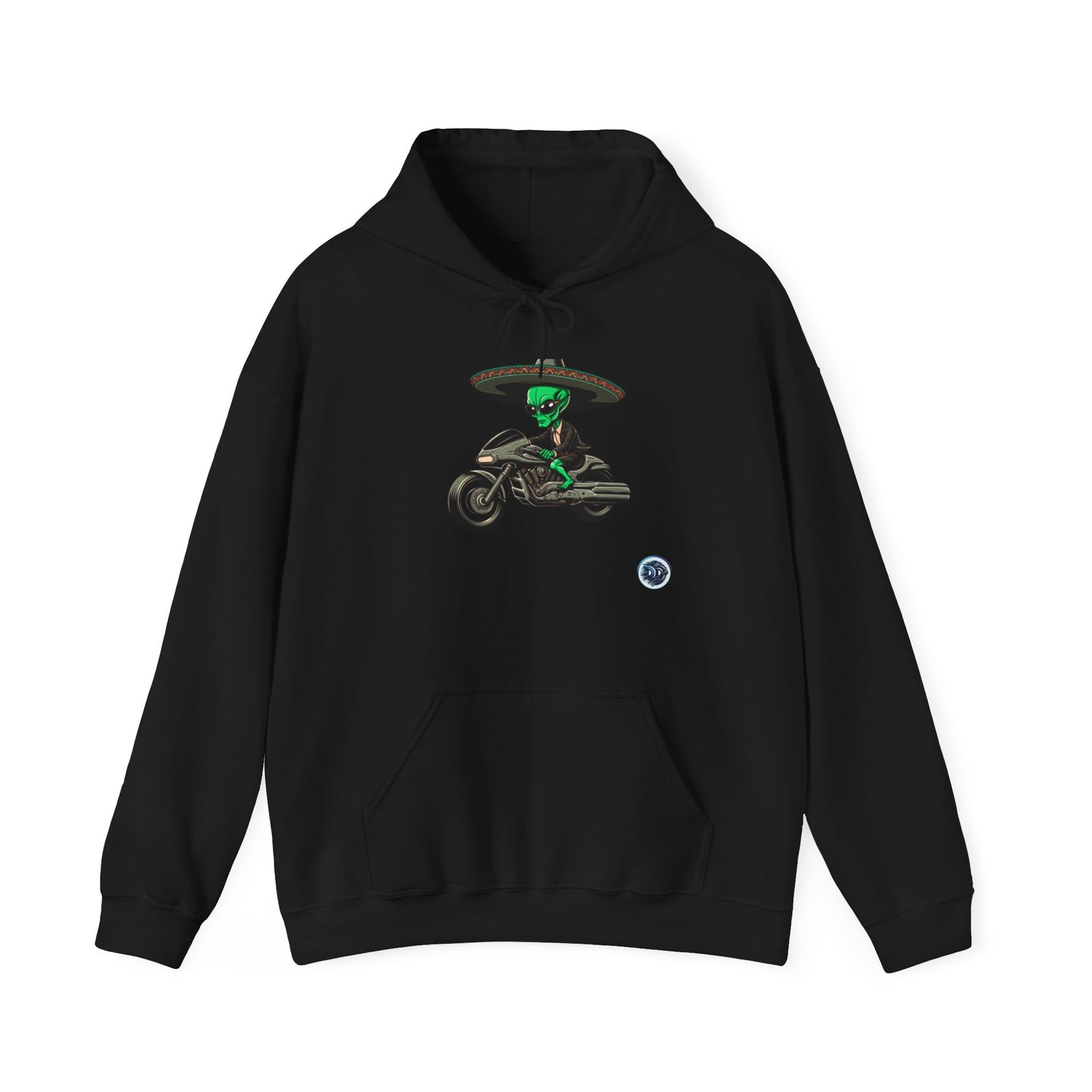 Alien Rider Sombrero Hoodie