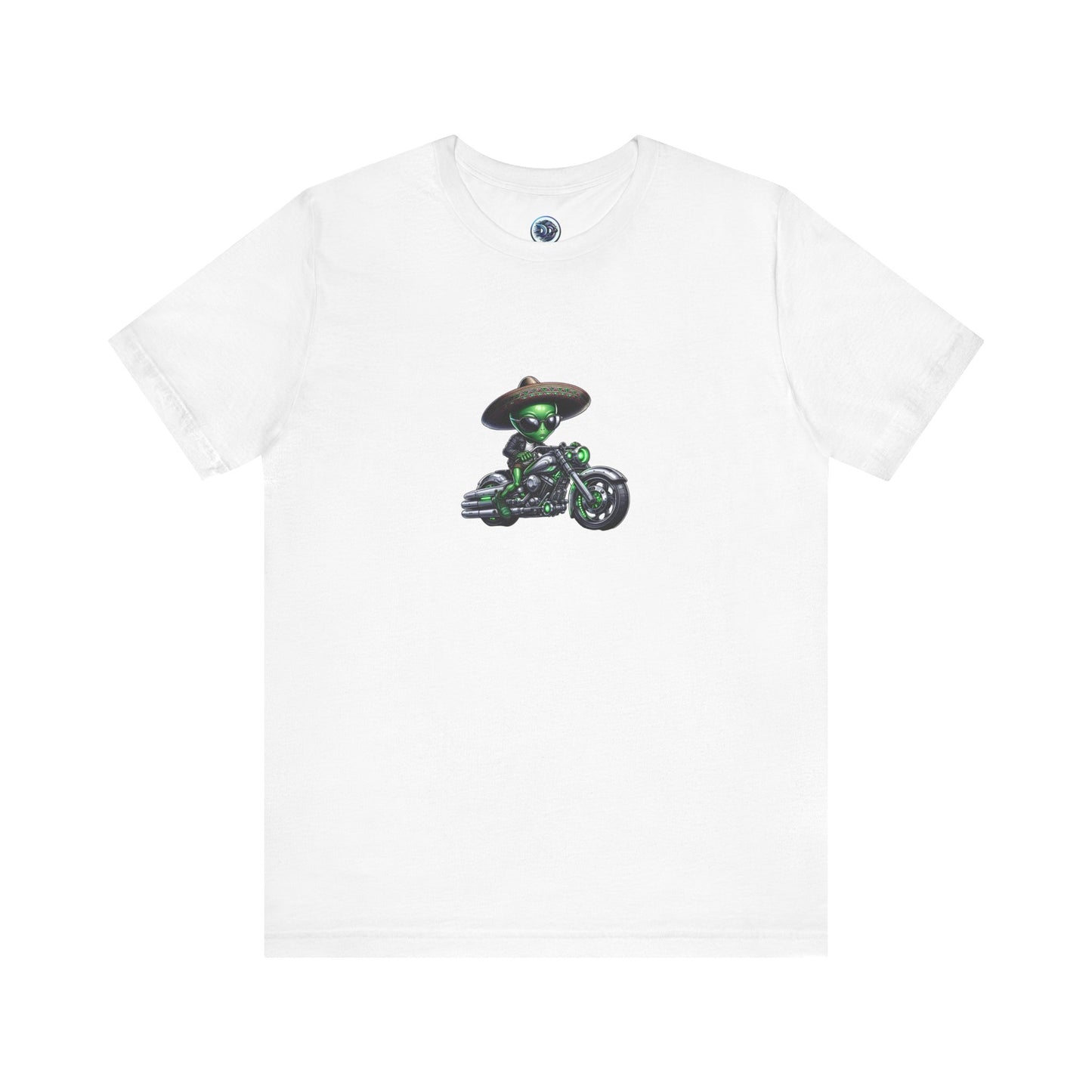 Alien Biker Sombrero Tee