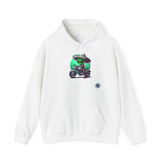 Alien Rider Graphic Hoodie