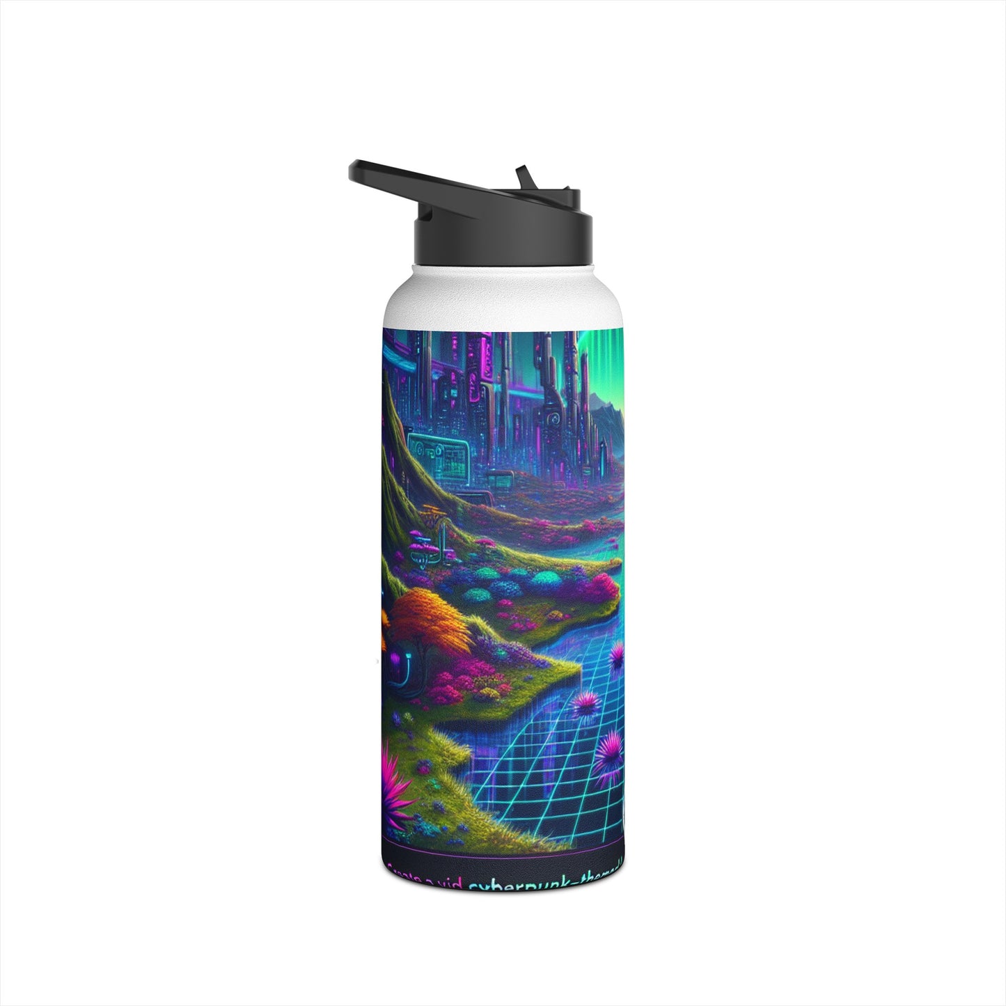 Cyberpunk Horizon Bottle