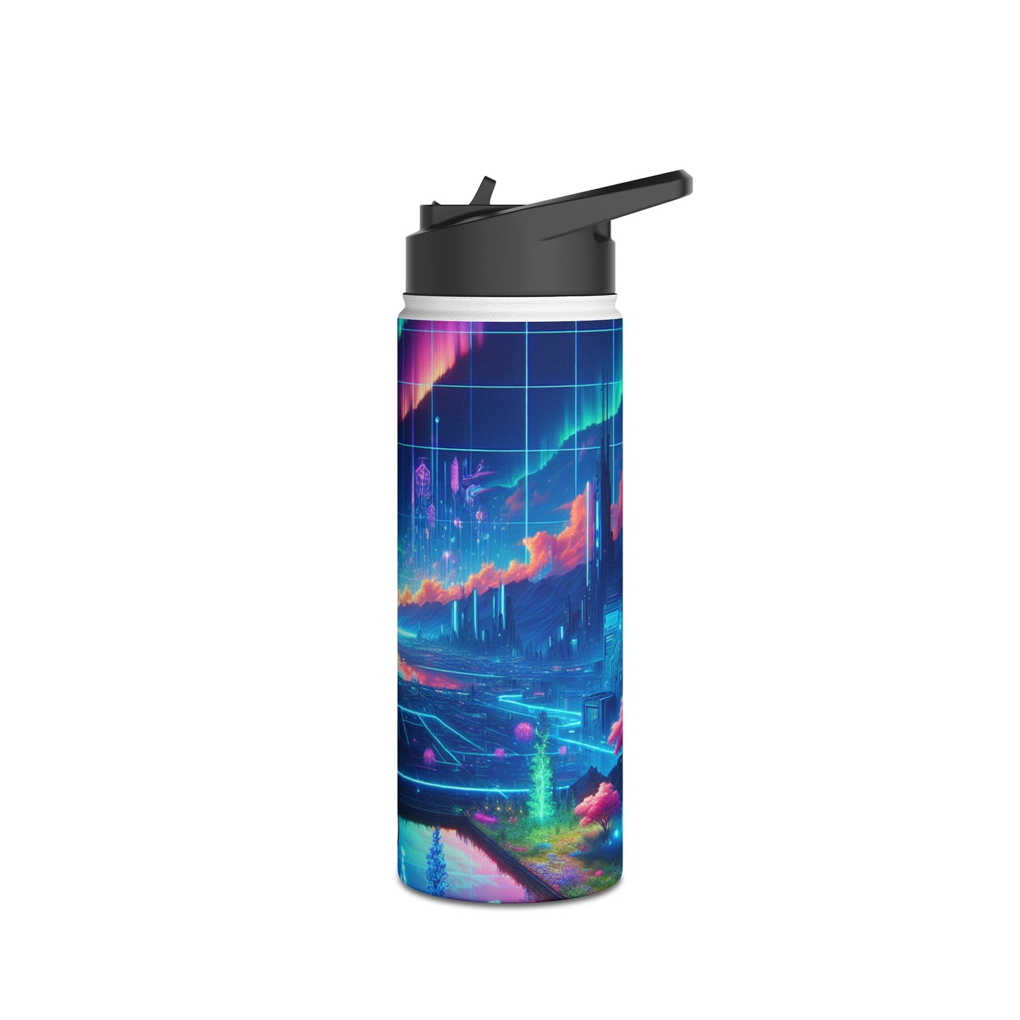 Aurora Futuristic Flask