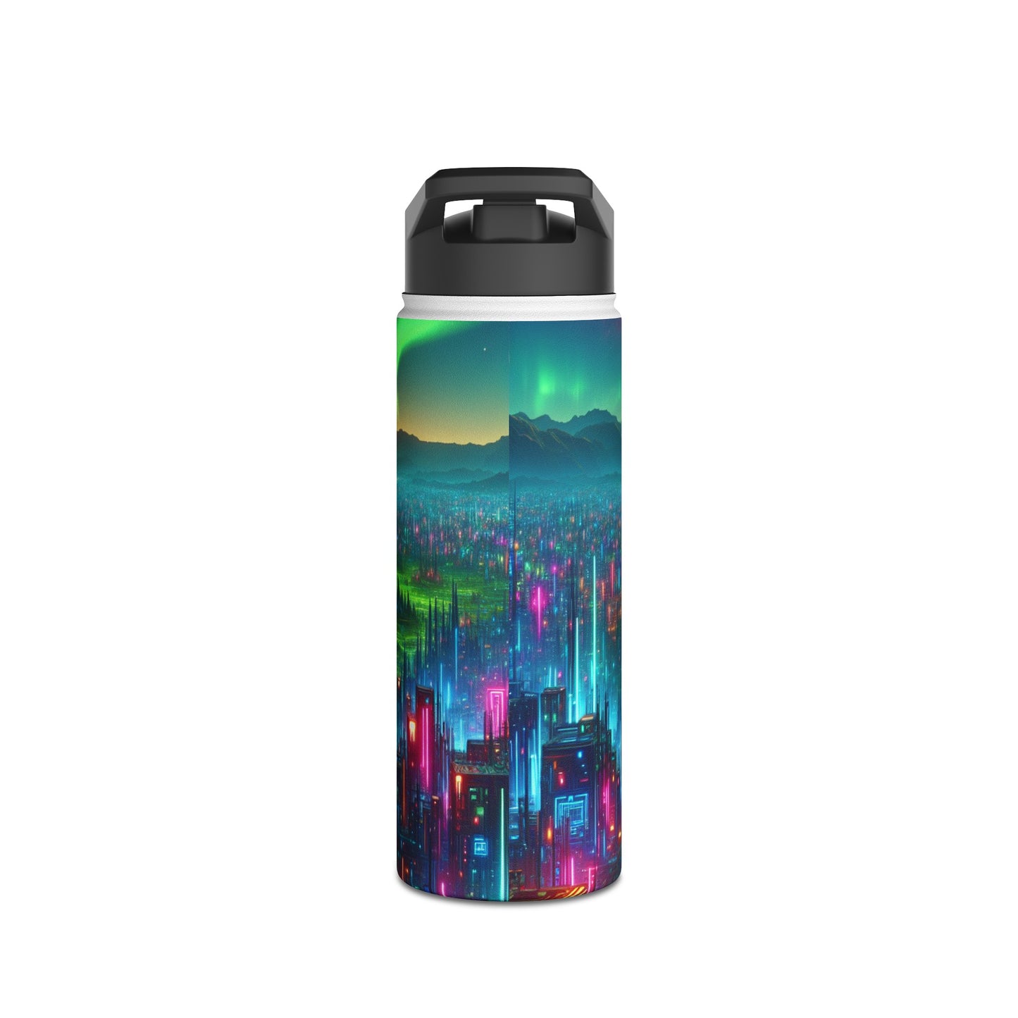 Aurora Futuristic Flask