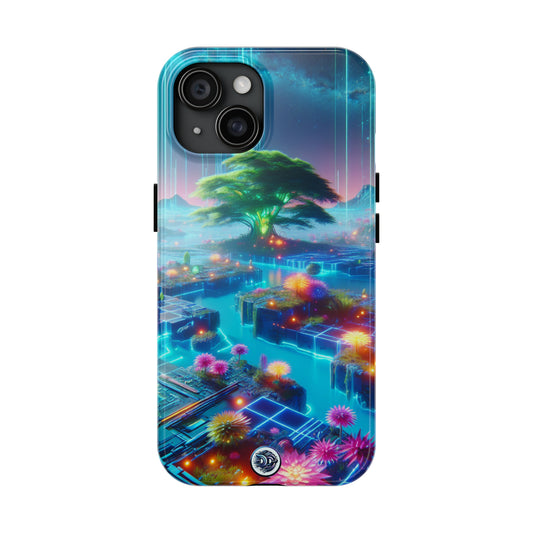 Neon Landscape Fantasy Phone Case