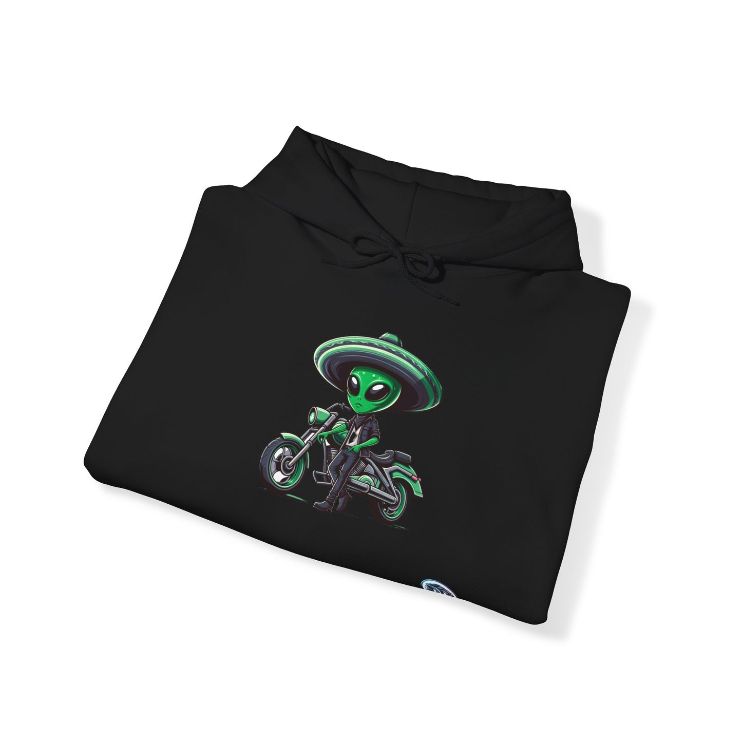 Alien Biker Hoodie