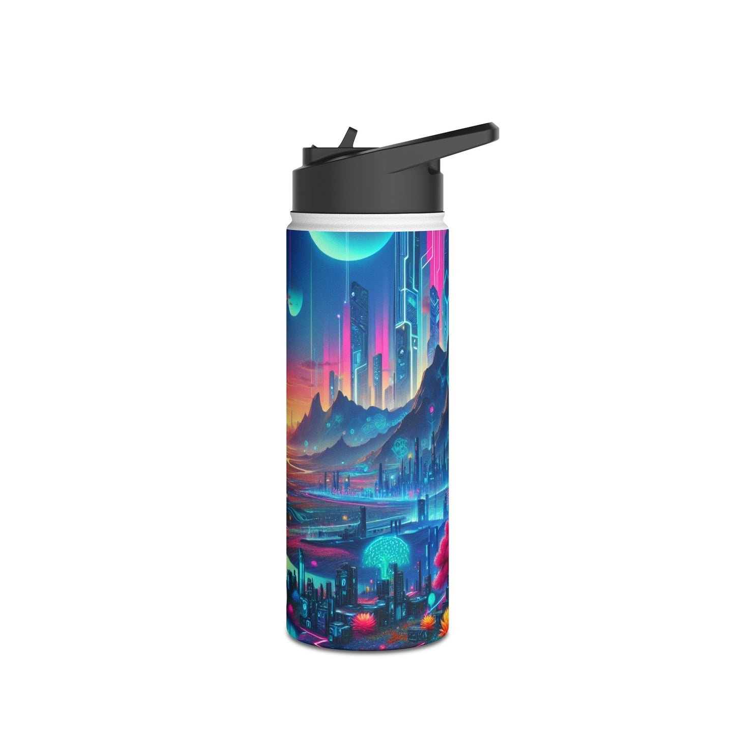 Futuristic Landscape Bottle