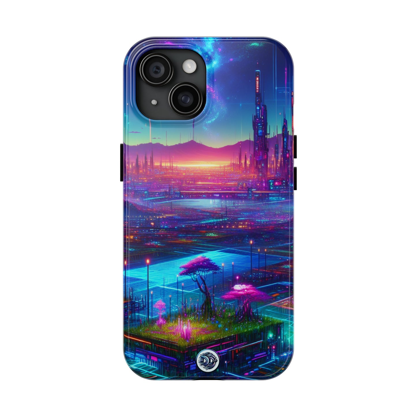Cybercity Glow Protective Phone Case