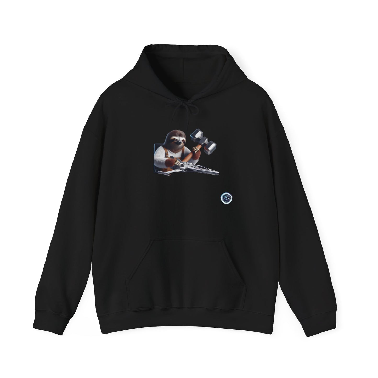 Sloth Space Warrior Hoodie