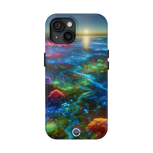 Cyber City Sunrise Phone Case