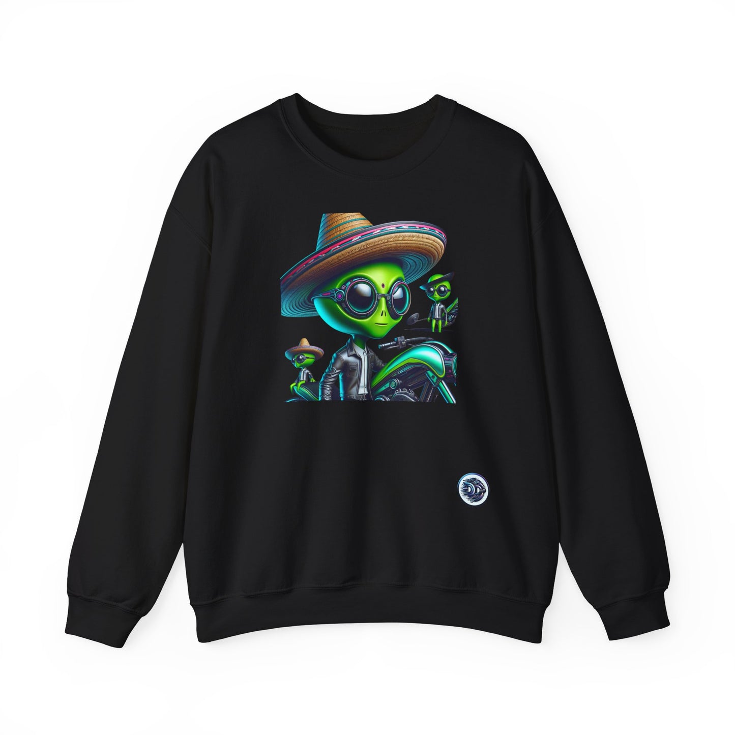 Alien Biker Crewneck