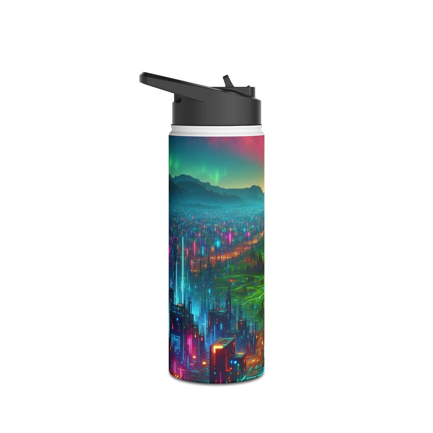 Aurora Futuristic Flask