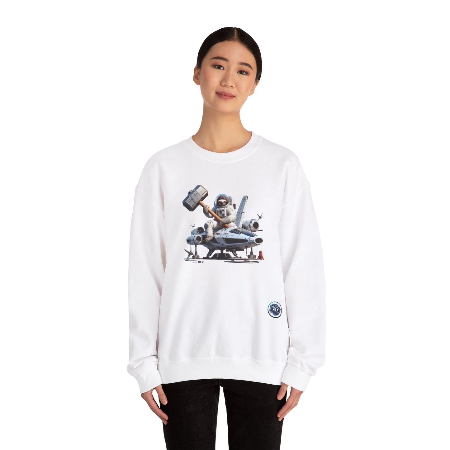 Astronaut Sloth Crewneck