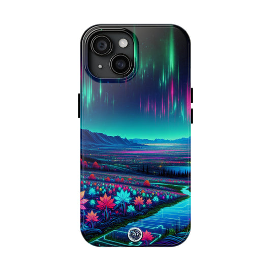 Vibrant Aurora Landscape Phone Case