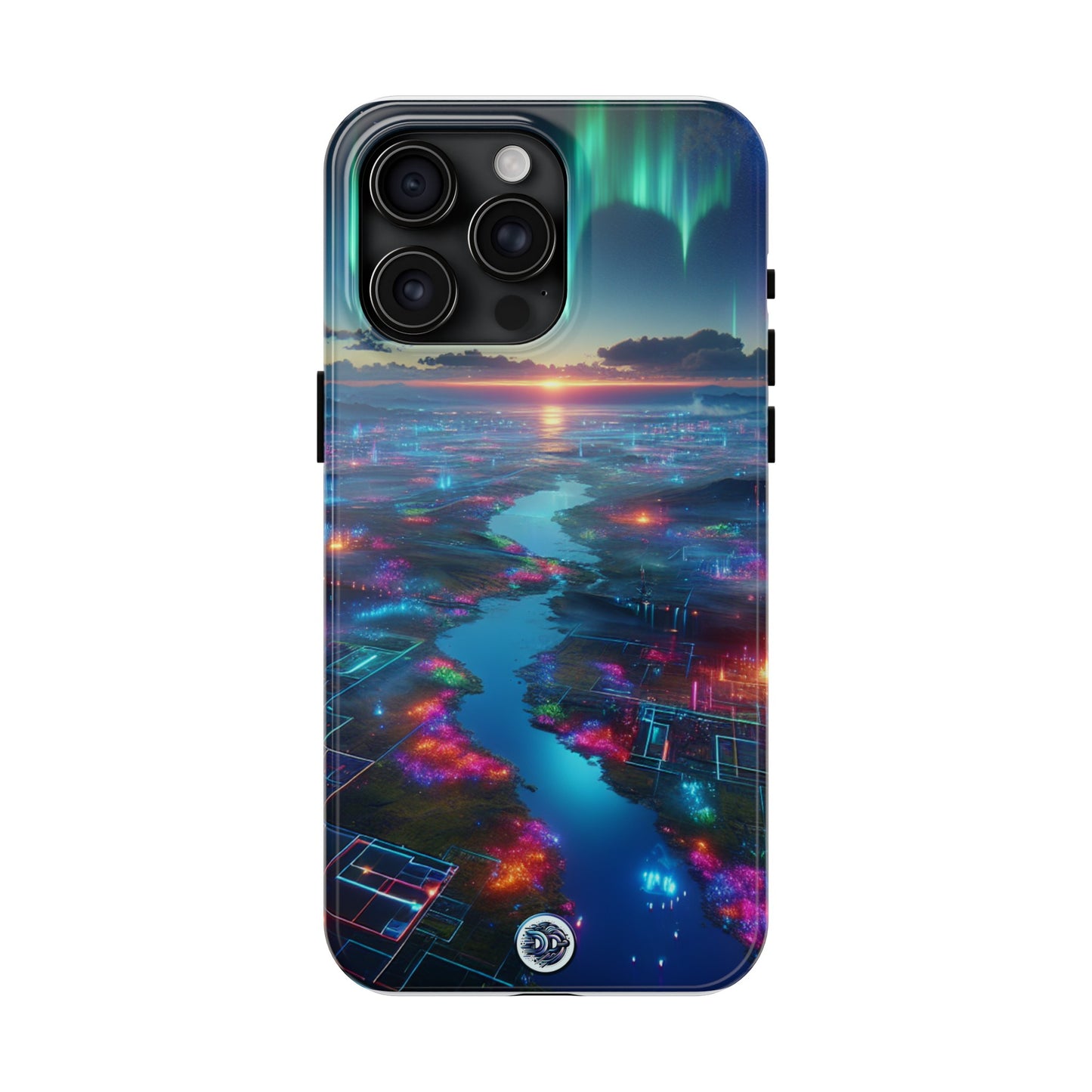 Aurora Neon Landscape Phone Case