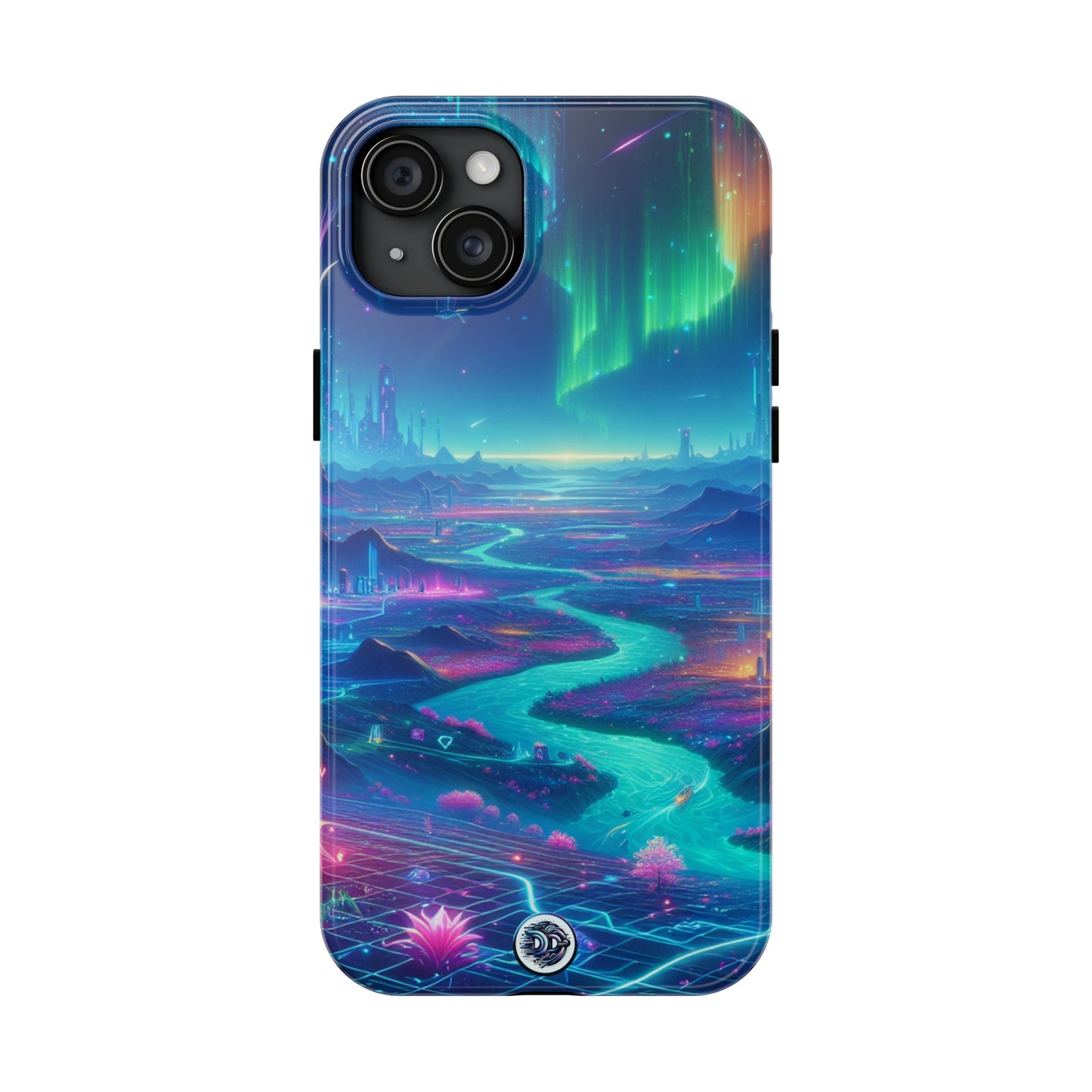Neon Cybercity Phone Case