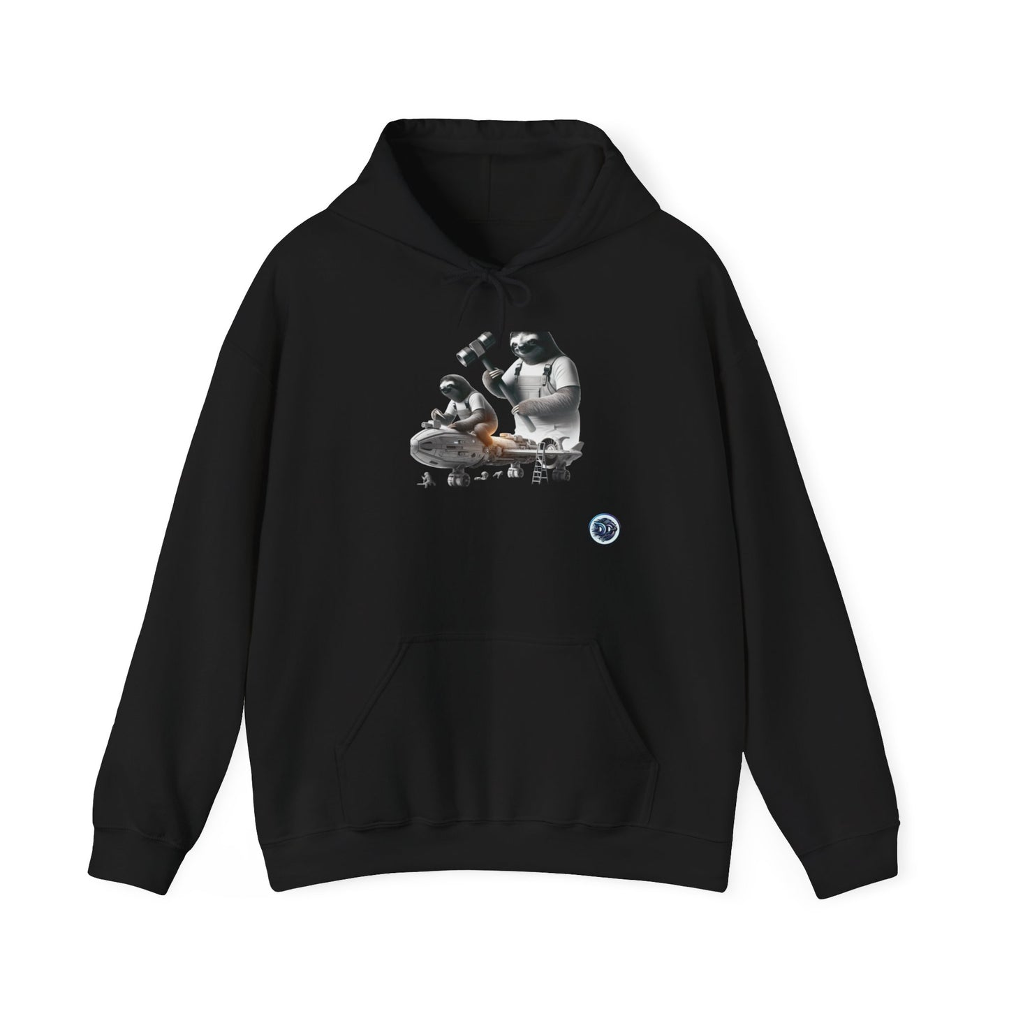 Sloth Astronaut Adventure Hoodie