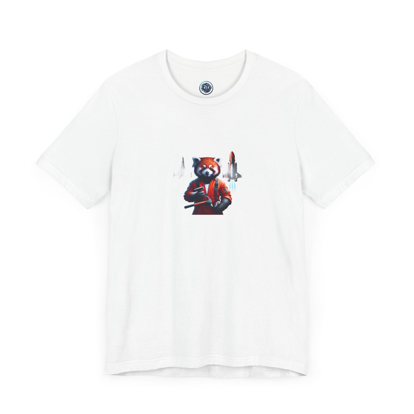 Red Panda Astronaut Tee