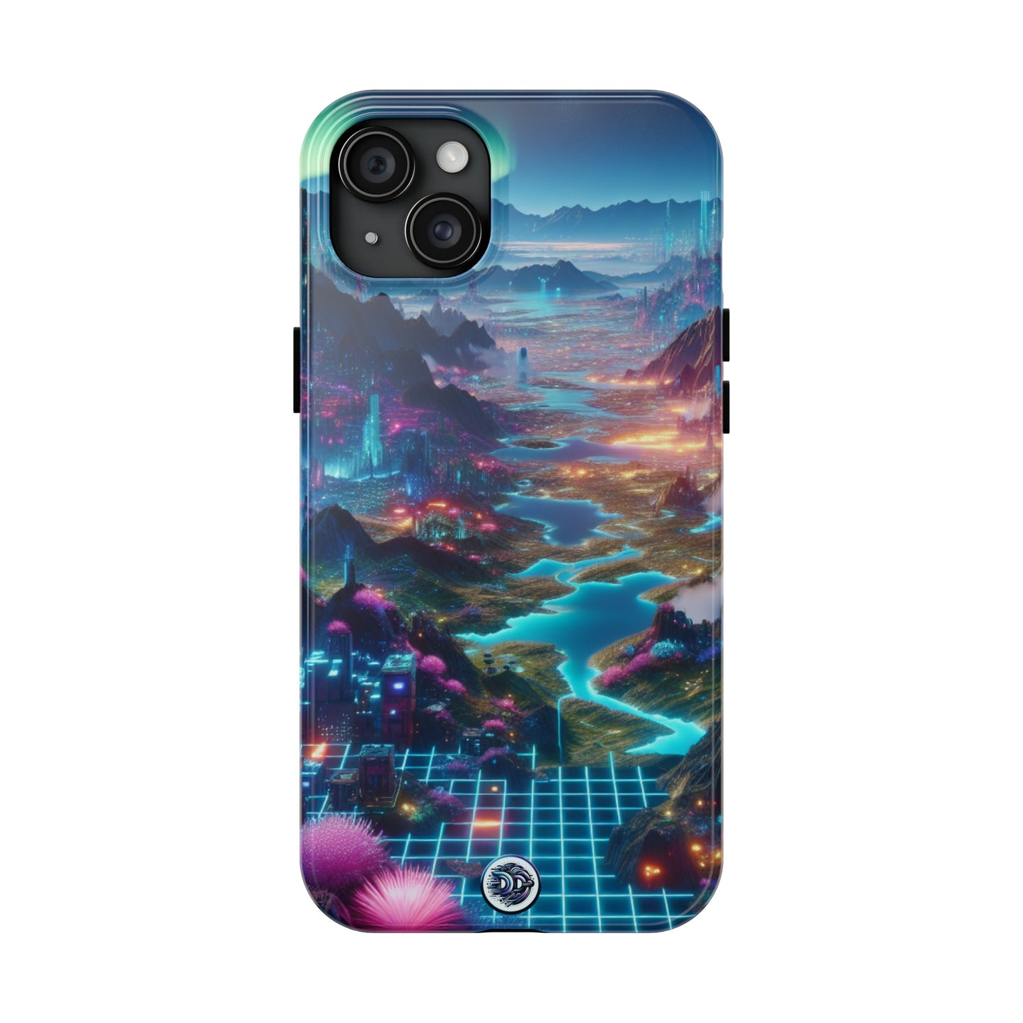 Cyber Aurora Scenic Phone Case