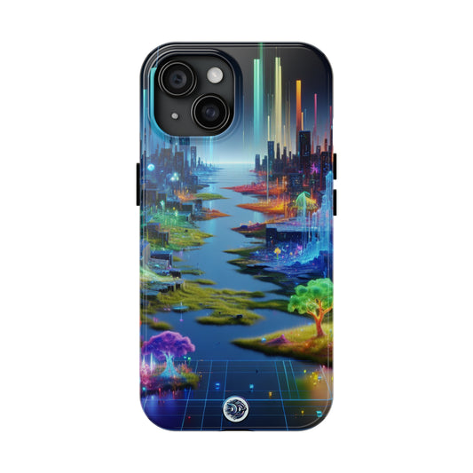 Futuristic Cityscape Glow Case