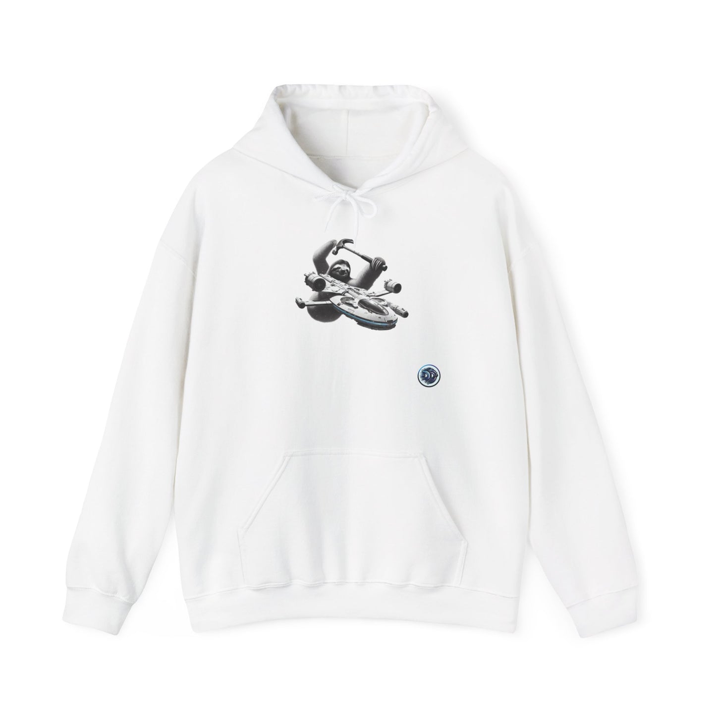 Sloth Space Mechanic Hoodie
