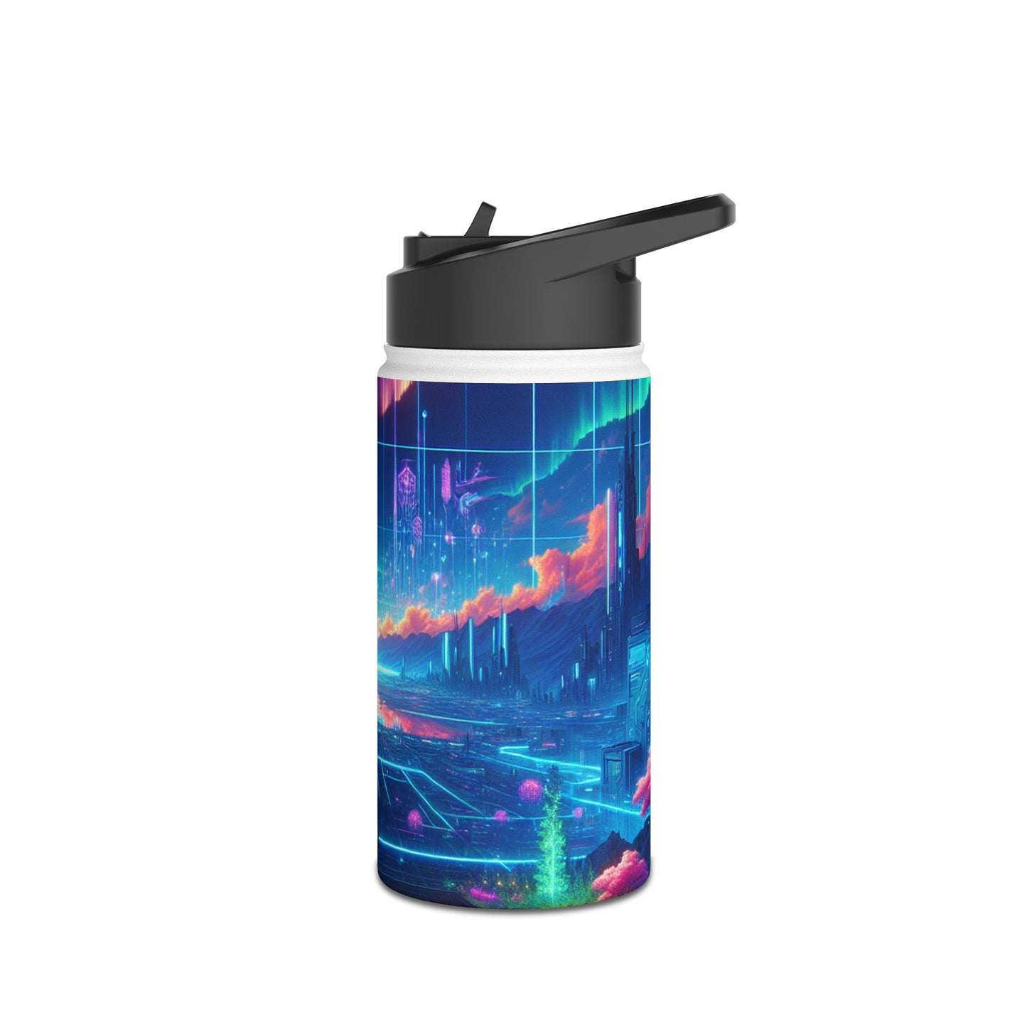 Aurora Futuristic Flask