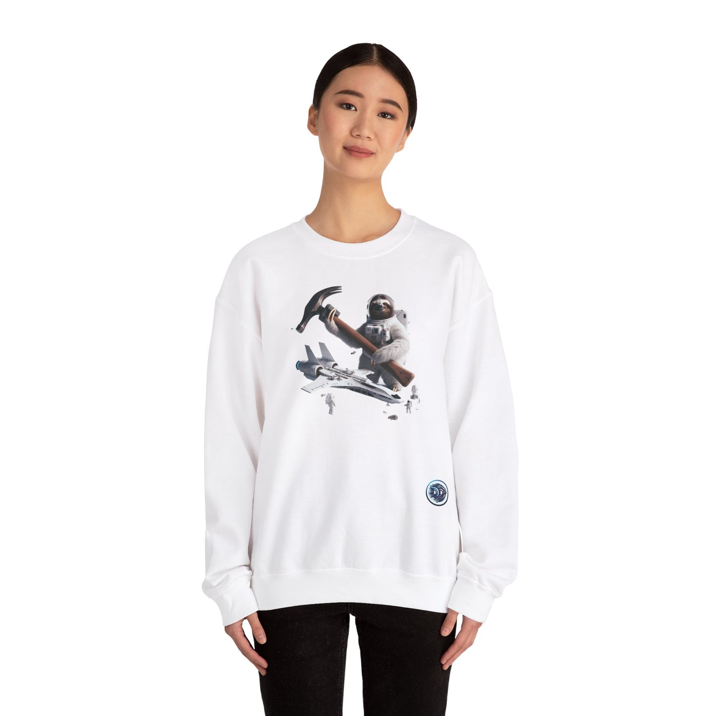 Astronaut Sloth Crewneck