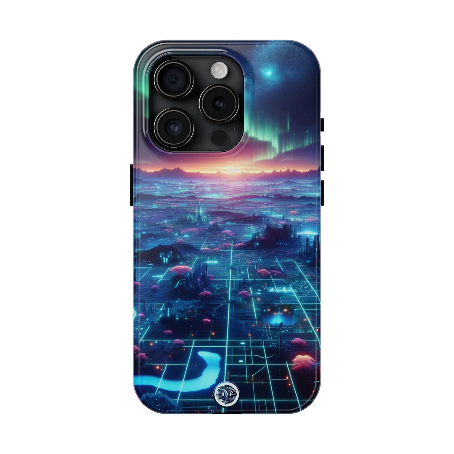 Aurora Neon Landscape Phone Case