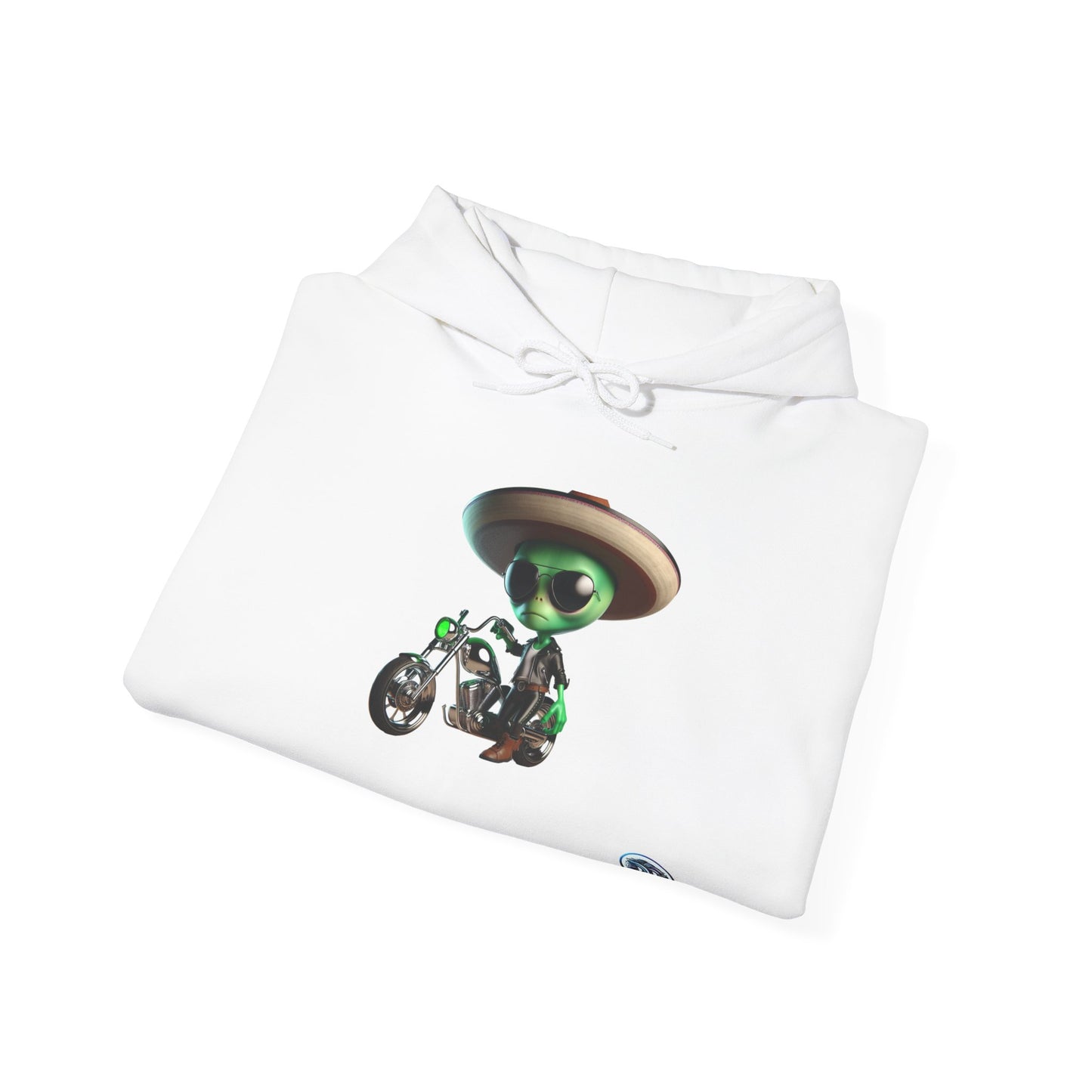 Alien Biker Cool Hoodie