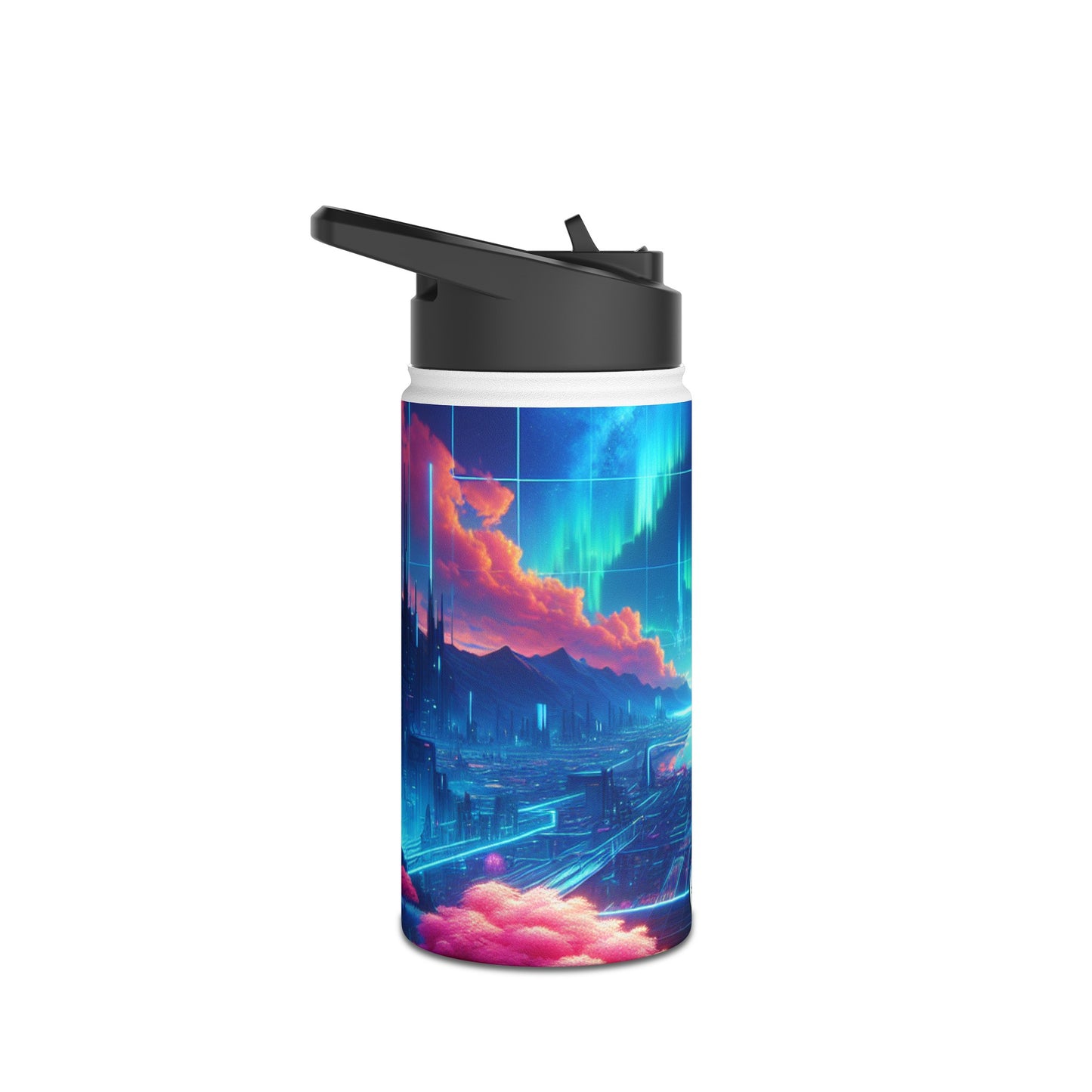 Aurora Futuristic Flask