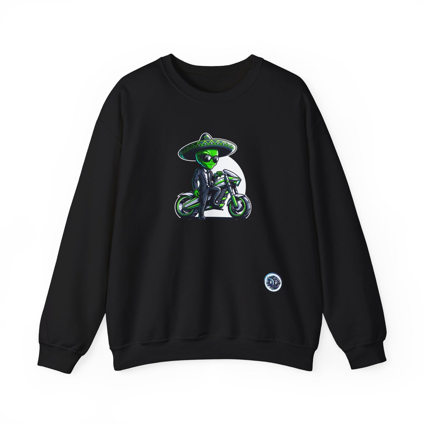 Alien Biker Crewneck