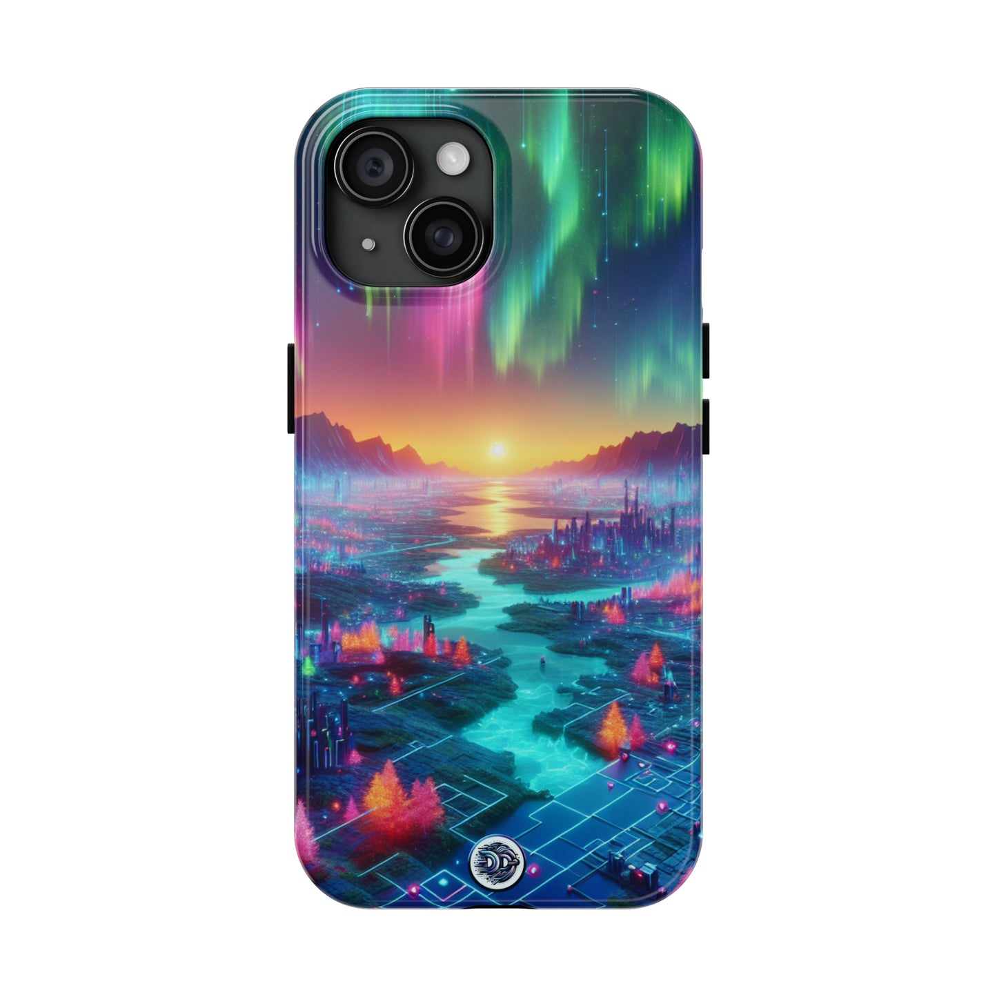Aurora Cybercity Sunrise Phone Case