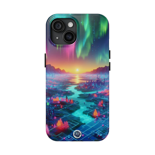 Aurora Cybercity Sunrise Phone Case