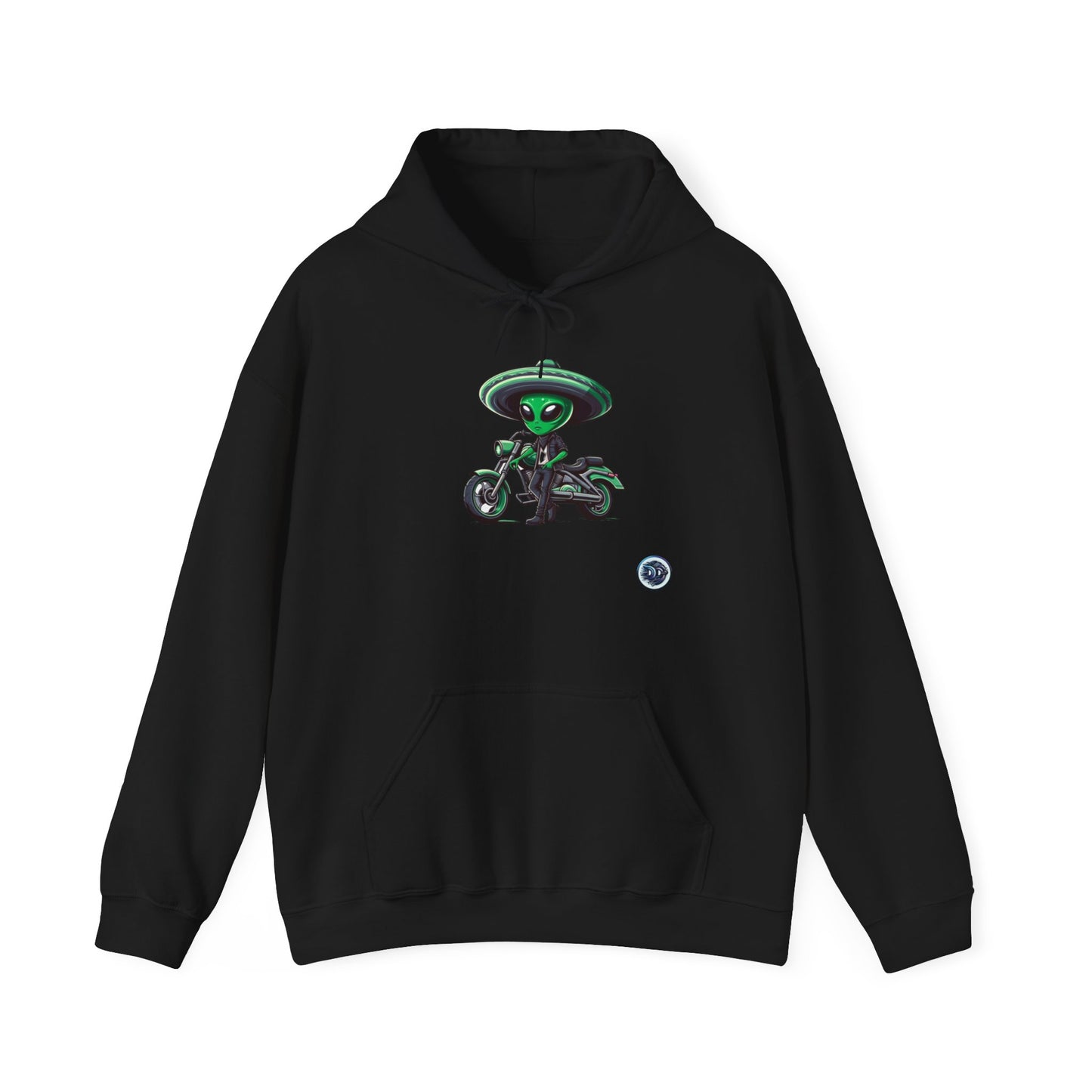 Alien Biker Hoodie
